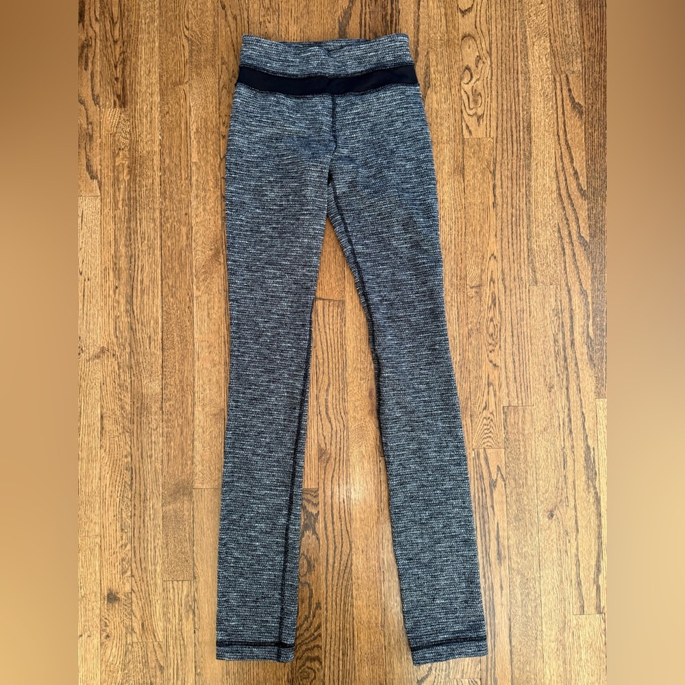 Lululemon Athletica Heathered Gray Leggings